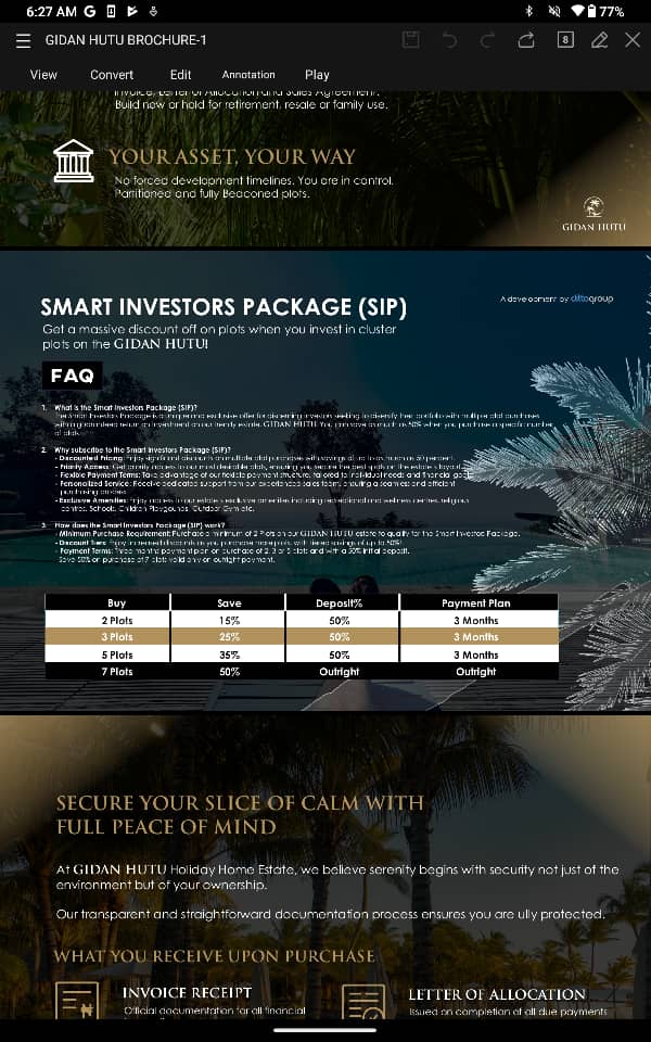 Estate Entrance and flyers-1