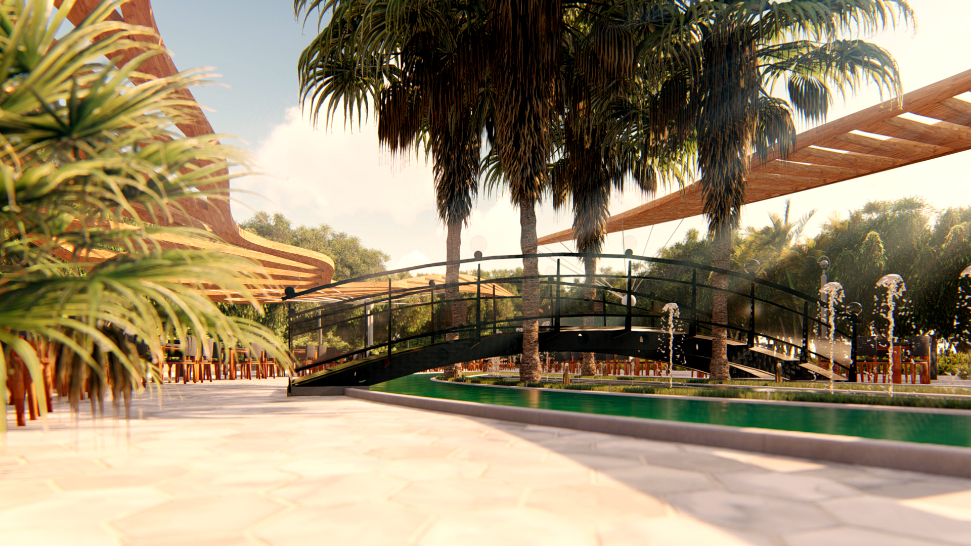 FOOD COURT AREA 景观设计项目-7