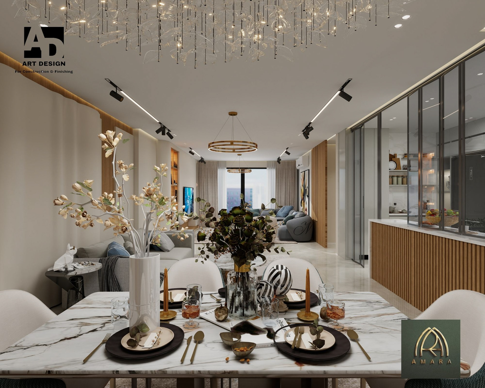 رفاهية السكن أمام الأهرامات-1