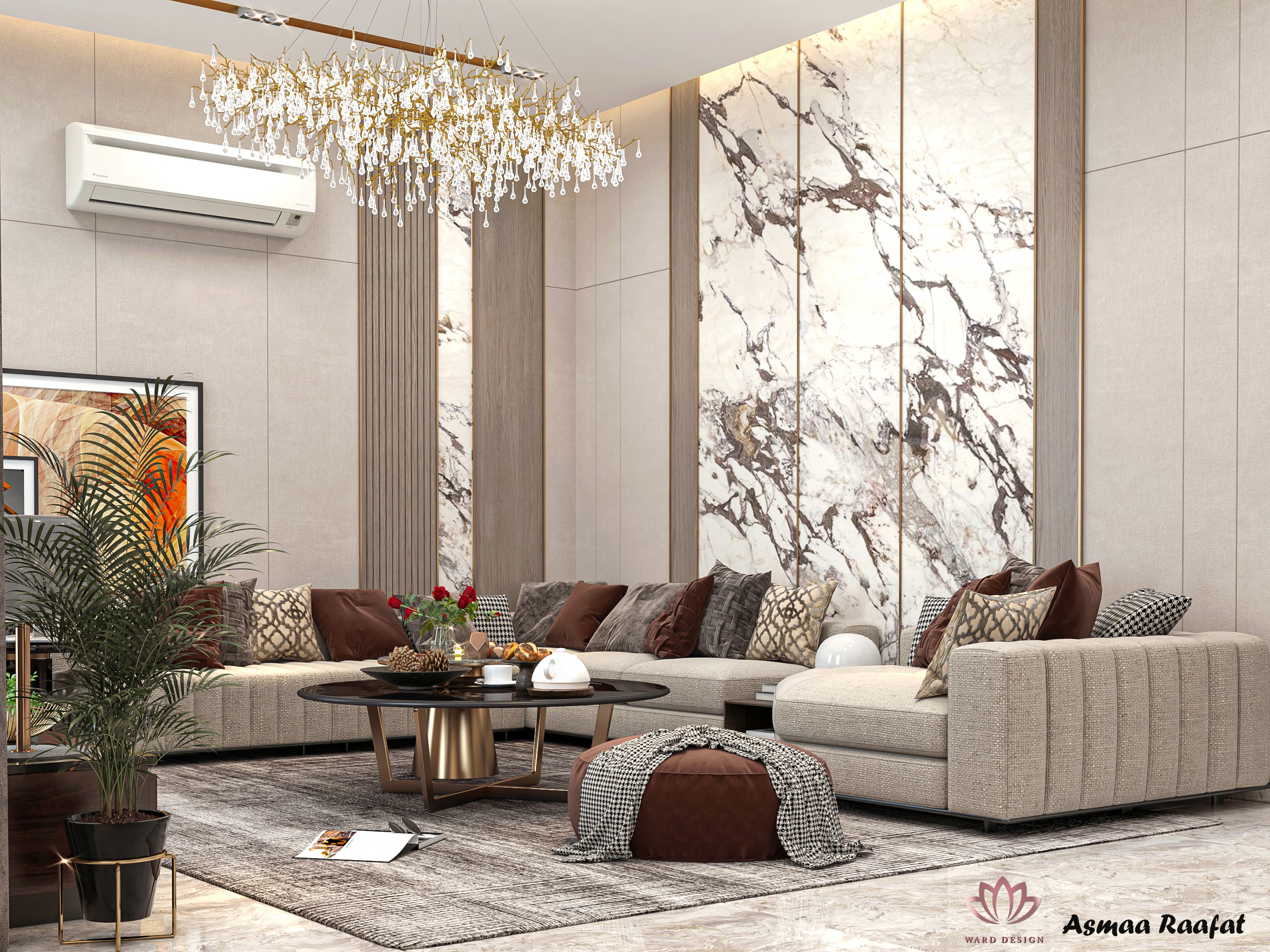 Living area in K.S.A-1