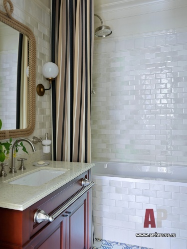 莫斯科郊外美式古典风格带阁楼乡村住宅室内设计丨俄罗斯莫斯科-49