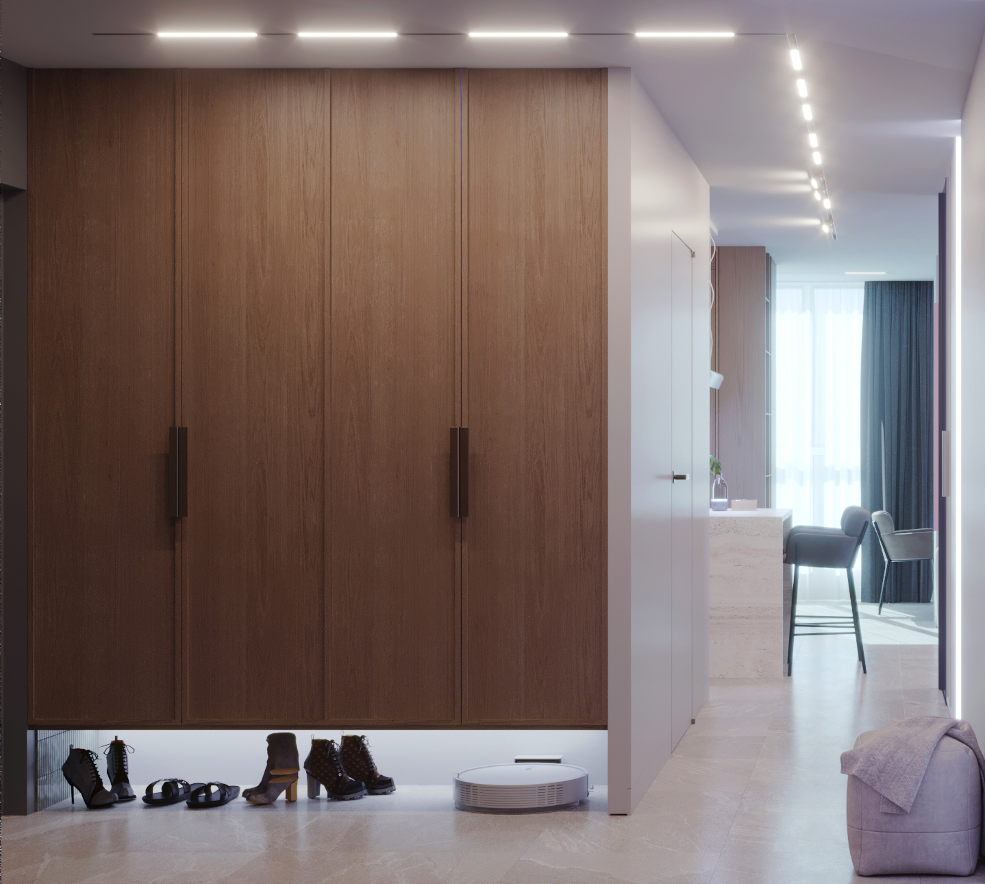 56平方米公寓室内设计丨乌克兰丨ARCHI,REAL-11