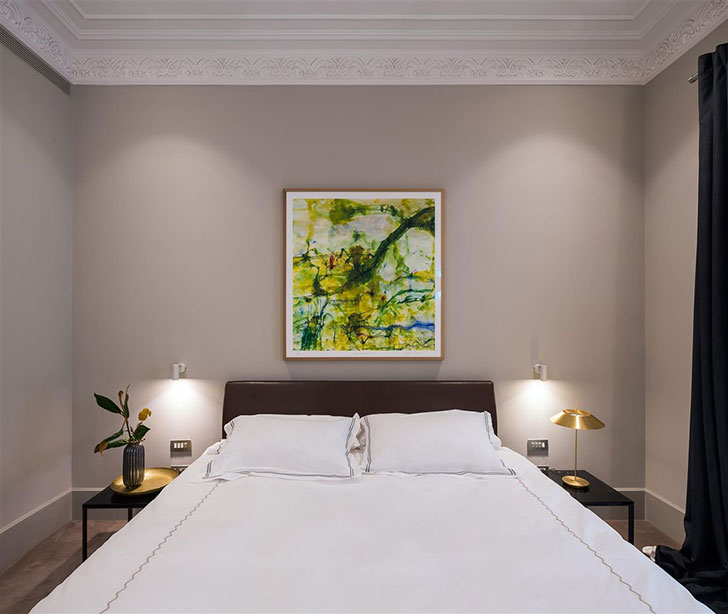 巴塞罗那 19 世纪古建筑中的明亮家园-17