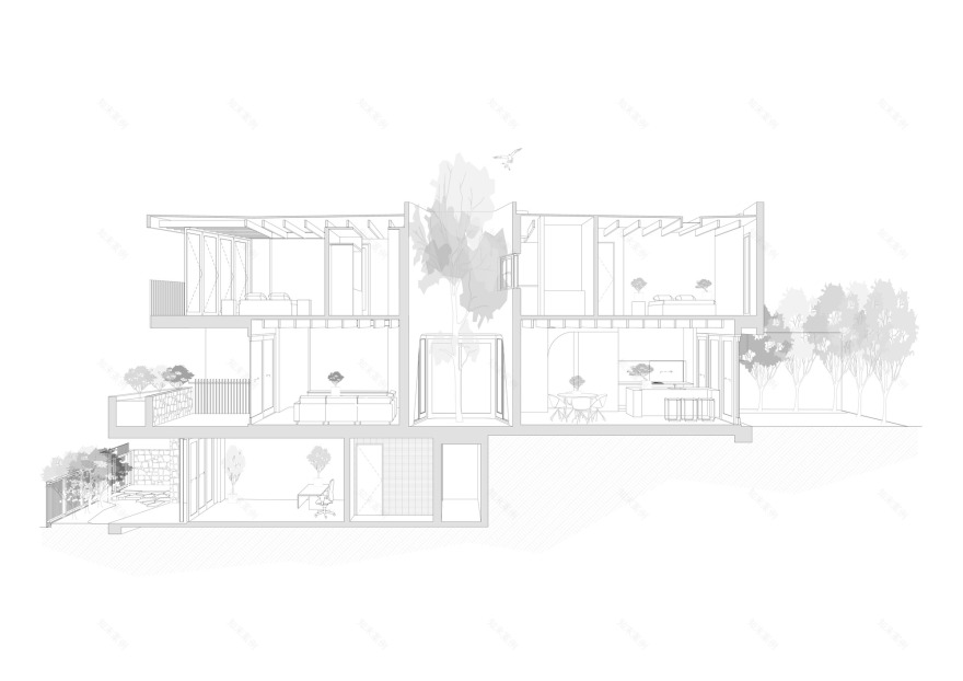 悉尼 Bondi House丨澳大利亚悉尼丨Conrad Johnston Architects-46