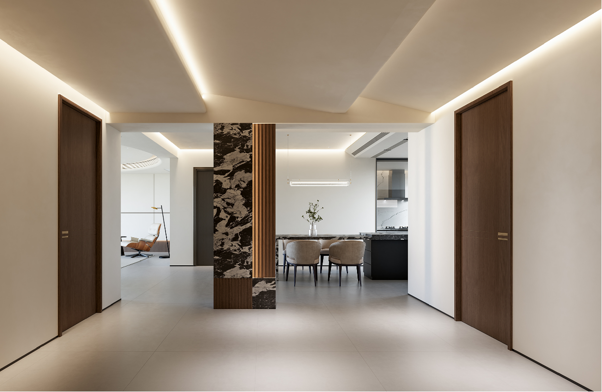 住宅设计，永远爱住的盐系美宅丨吉盈豪设计-5