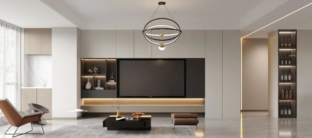 130㎡现代轻奢 · 品味决定上层生活-9