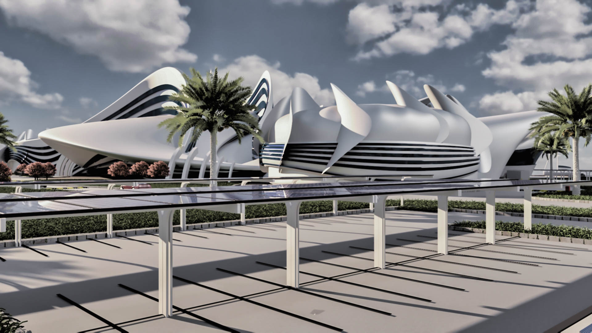 海蓝宝石毕业设计丨埃及丨埃及科技大学建筑系-34