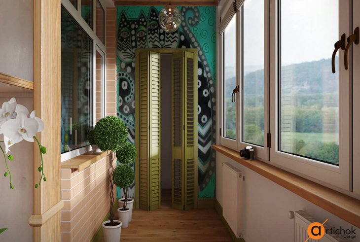 Apartment design. Colorful experiment - Art-i-chok-32