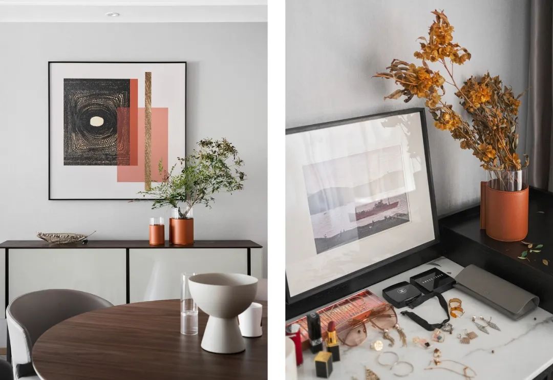 路劲铂郡 140㎡现代简约精装空间丨鸿鹄设计-20