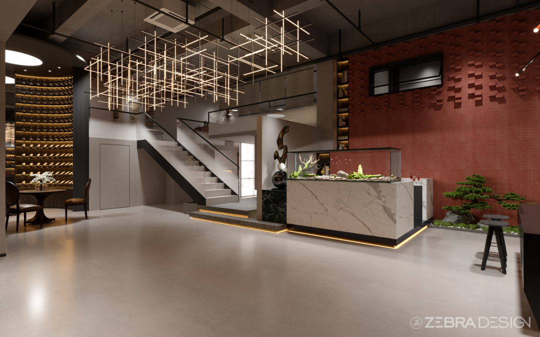 云間会 · 红酒主题的复合式空间设计丨中国桂林丨斑马设计事务所-12