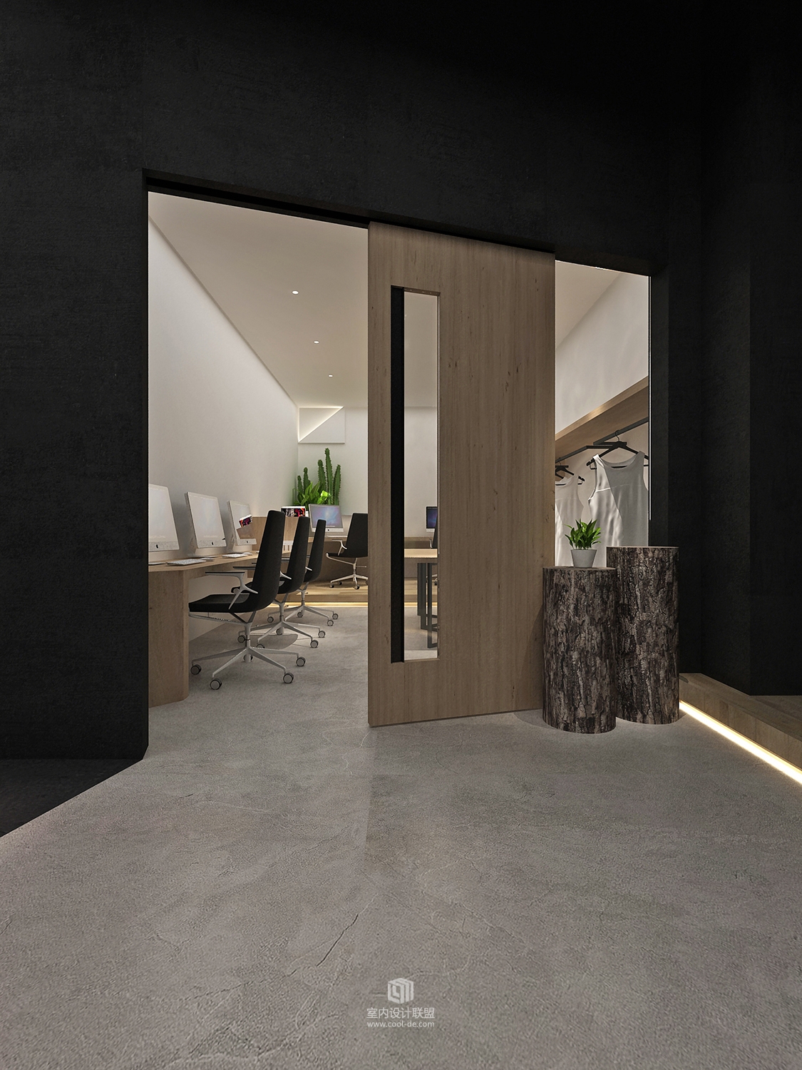 【原创】杜贝设计作品--CHENDINGDING STUDIO 办公空间/ 一场“性冷淡"游戏-15