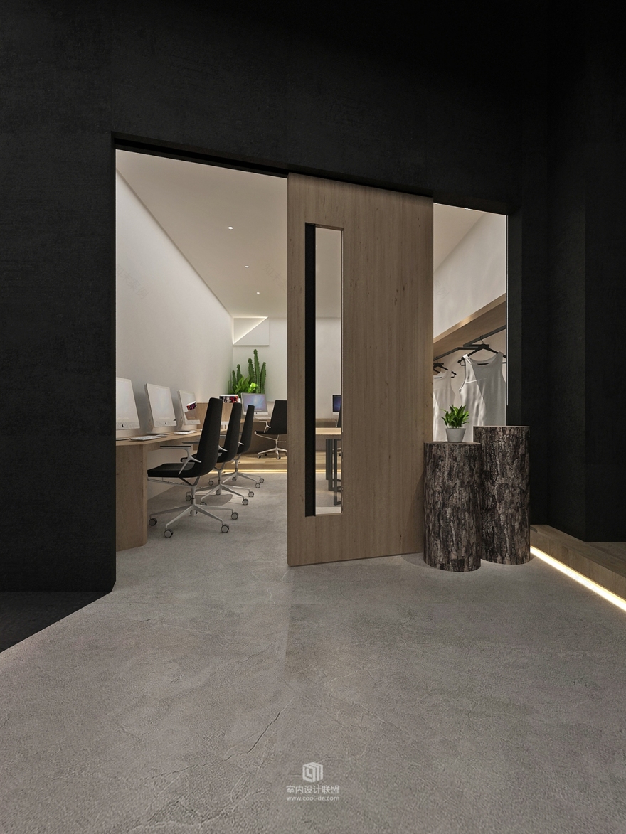 【原创】杜贝设计作品--CHENDINGDING STUDIO 办公空间/ 一场“性冷淡"游戏-15