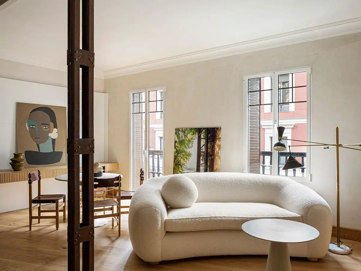 马德里市区一室户挑战性翻新 | 从一室到两室的完美转变-6