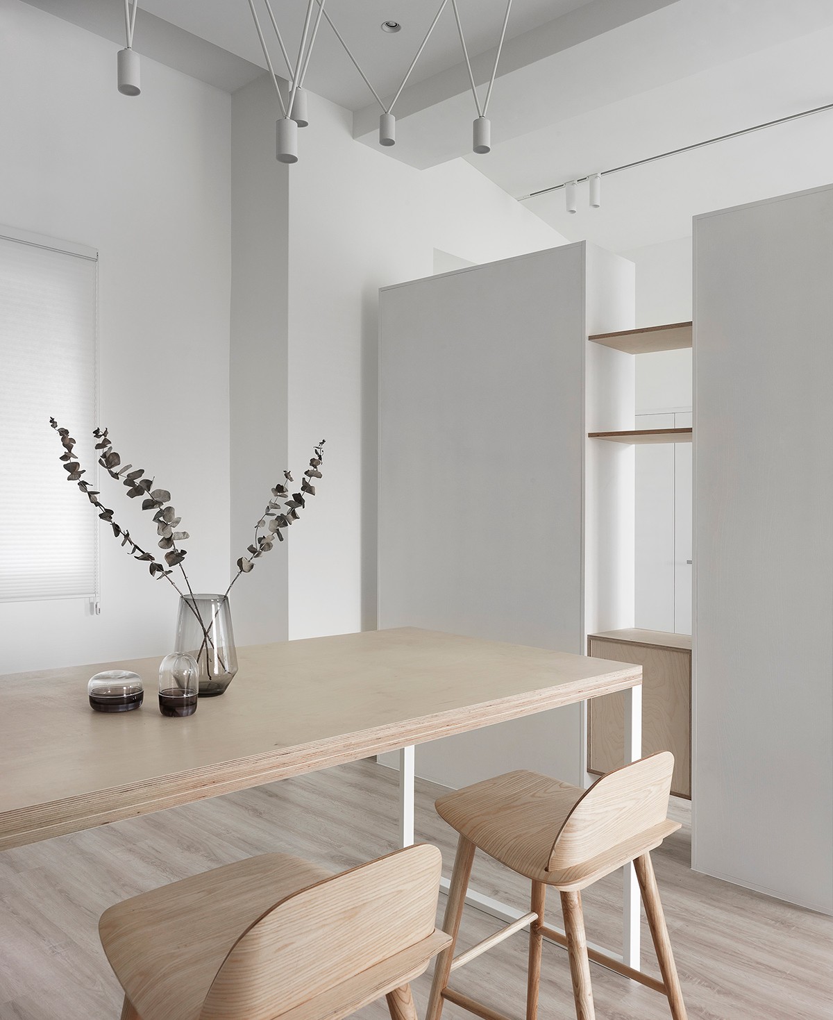 新澄设计 | 165m2 纯白空气感亲子宅，纯粹的生活本质！-11