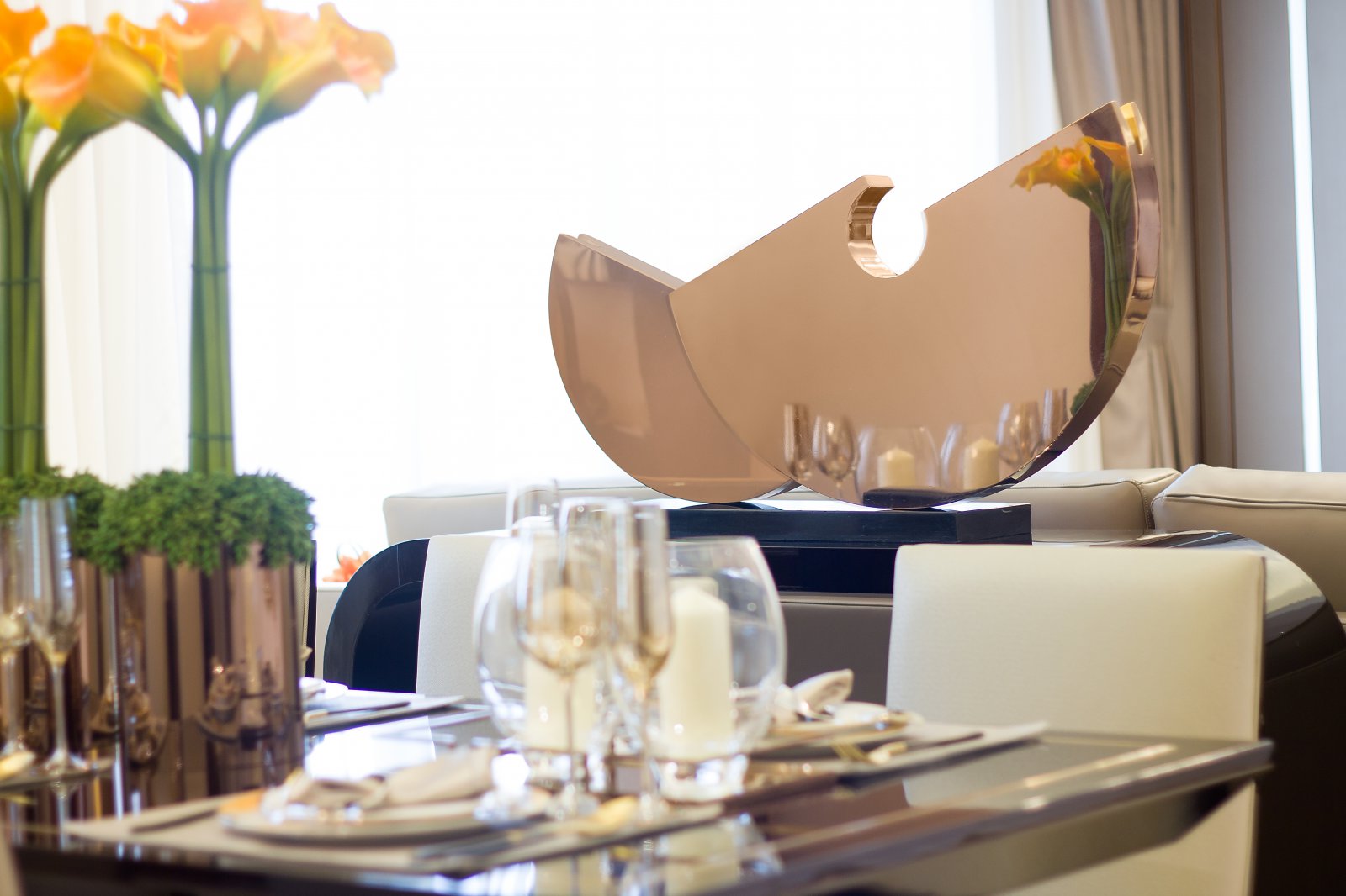 134m²荣和·千千树——洋房D F户型样板房  蓝森装饰设计-1