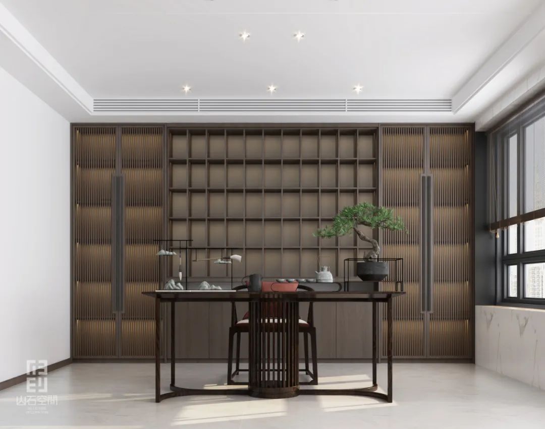 温润如玉,诗意生活——沈阳中粮隆玺祥云 170㎡私宅设计-11