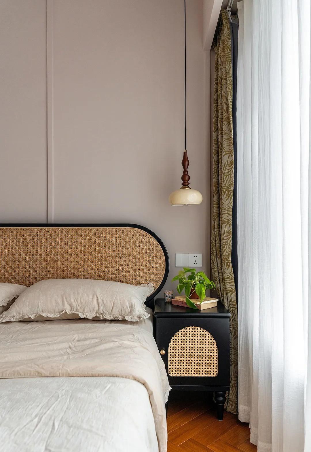 南洋复古,客餐厨一体+隐形晾晒,整洁翻倍-71