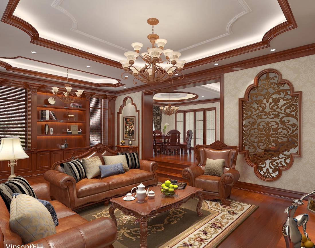 英伦绅士风情的台球室设计-7