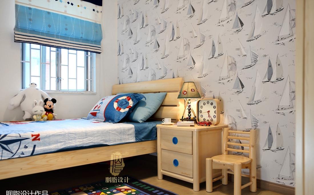 北欧风家装设计,原木元素与色彩搭配的清新之作-27