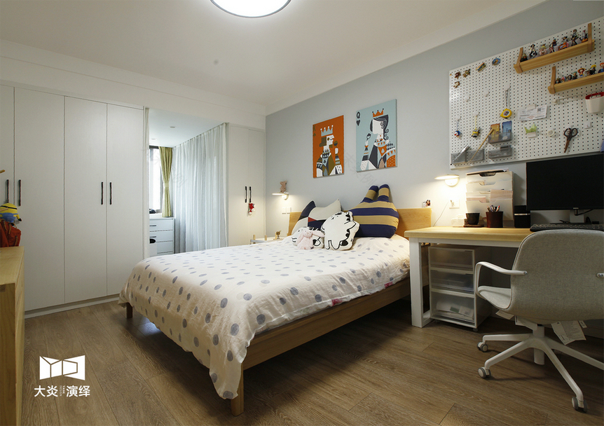 85 后 IT 男为爱妻打造北欧风文艺家居-23