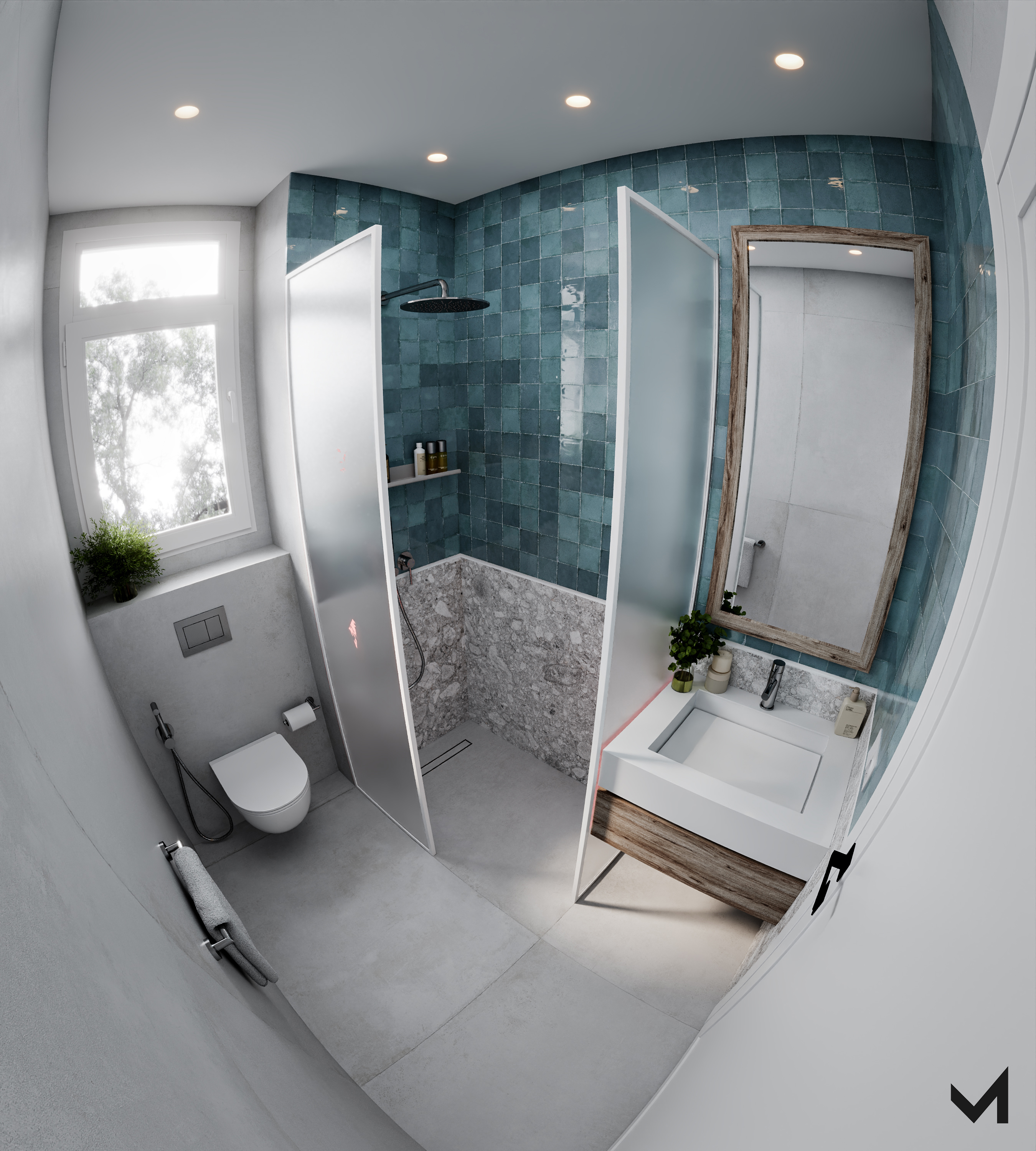 海滨风格儿童卧室与浴室丨埃及丨Maryan Ahmed Designs-14