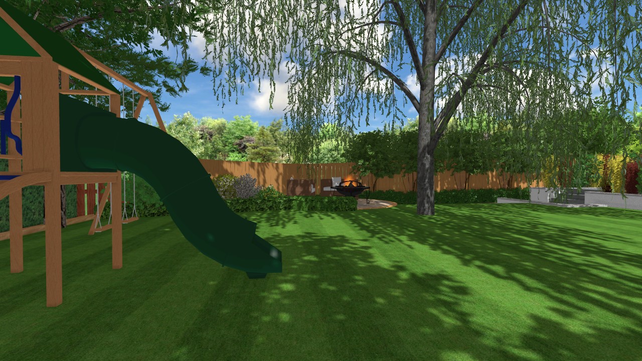 现代家庭花园丨Blue Iris Landscapes-15