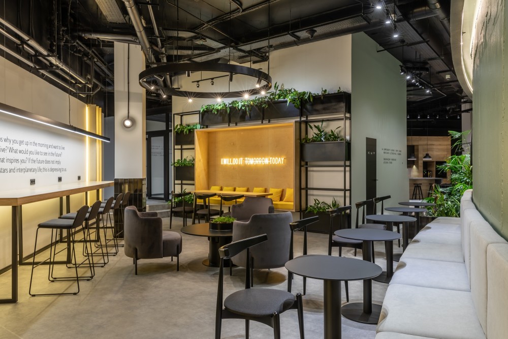 BeeWorking Holosiiv 乌克兰基辅共享办公空间设计丨BeeWorking 内部设计团队-36
