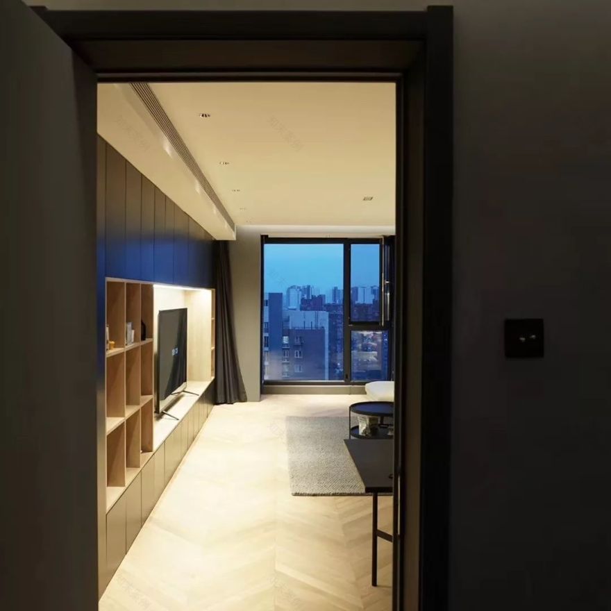 81㎡现代简约家居,设计师的质感生活-27