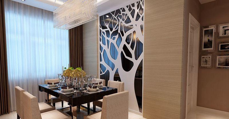 哈尔滨实创装饰打造万达华府121平舒适现代三居-13