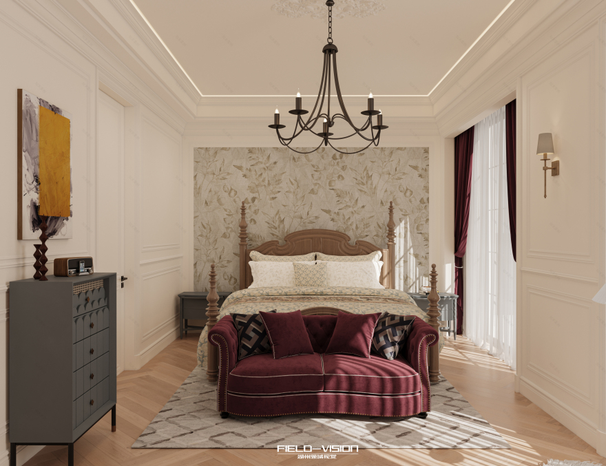 美式乡村风别墅-94