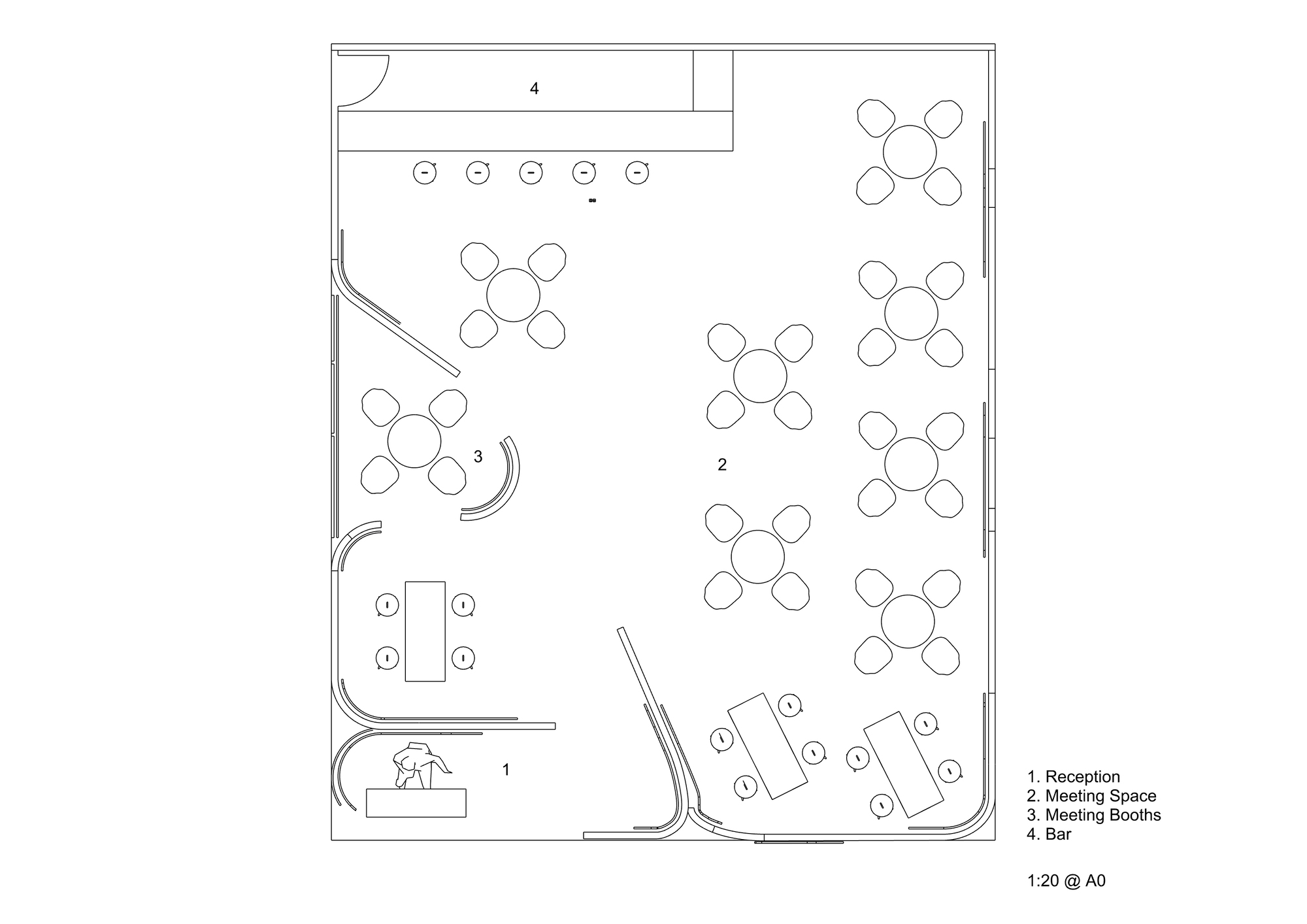 演讲者和评委休息室丨葡萄牙里斯本丨Cook Haffner Architecture Platform-19