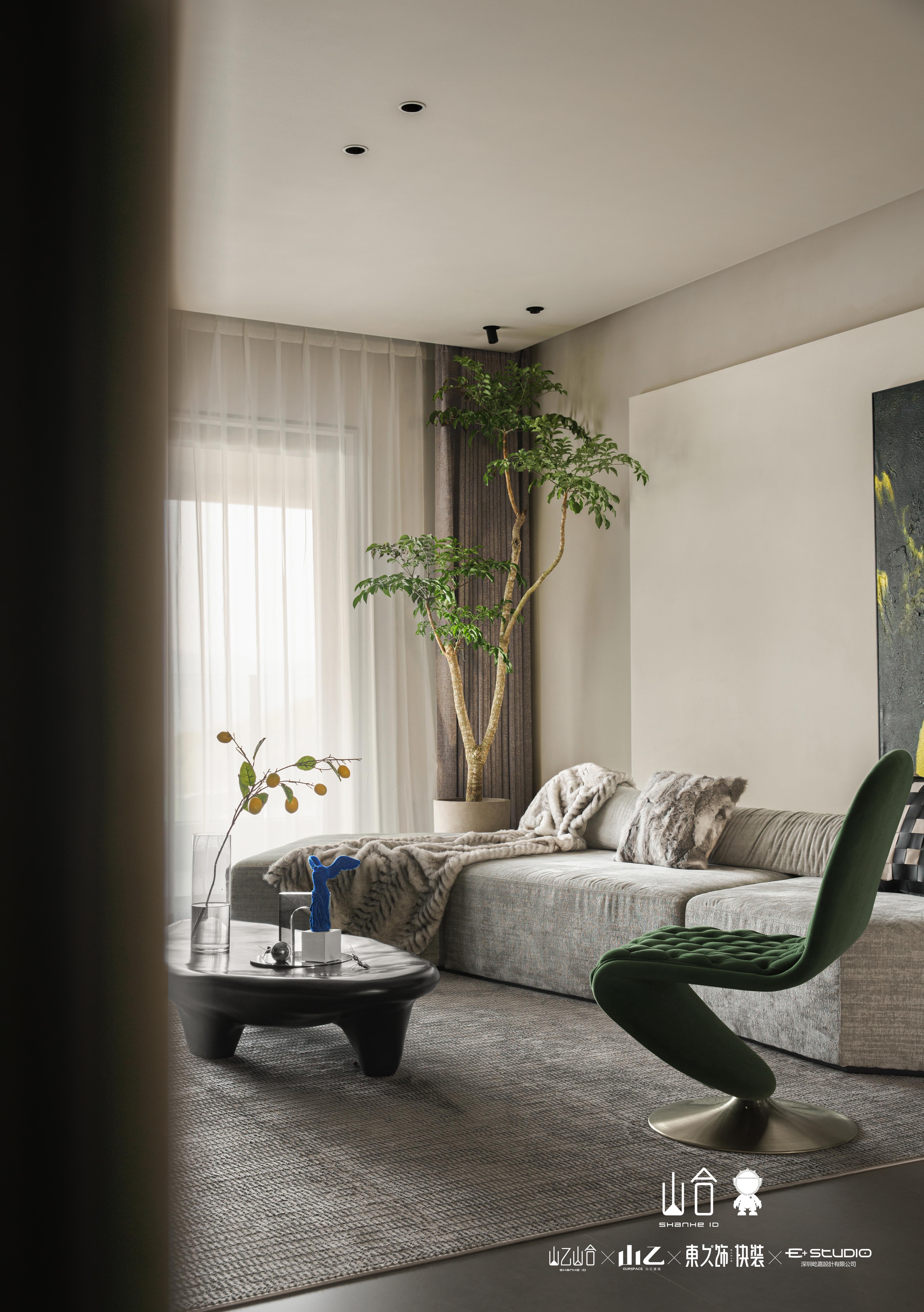 山乙山合|长沙江山壹号实景-3