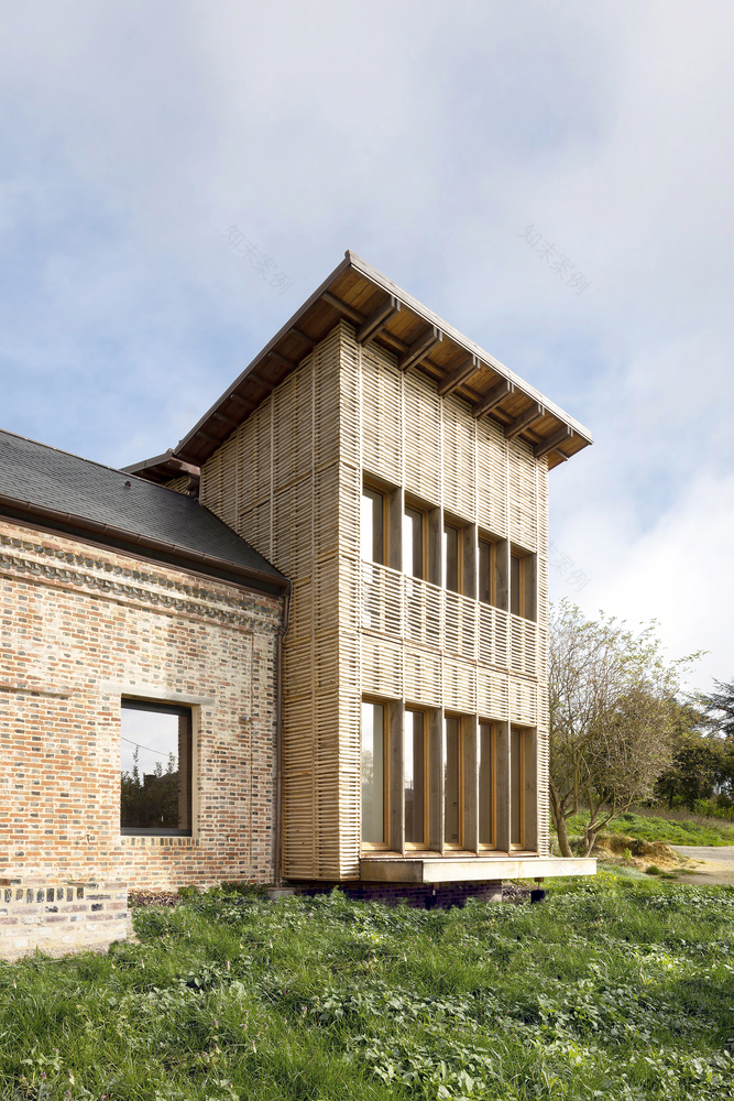 法国诺曼底"Le Costil"生态住宅丨Anatomies d’Architecture-1