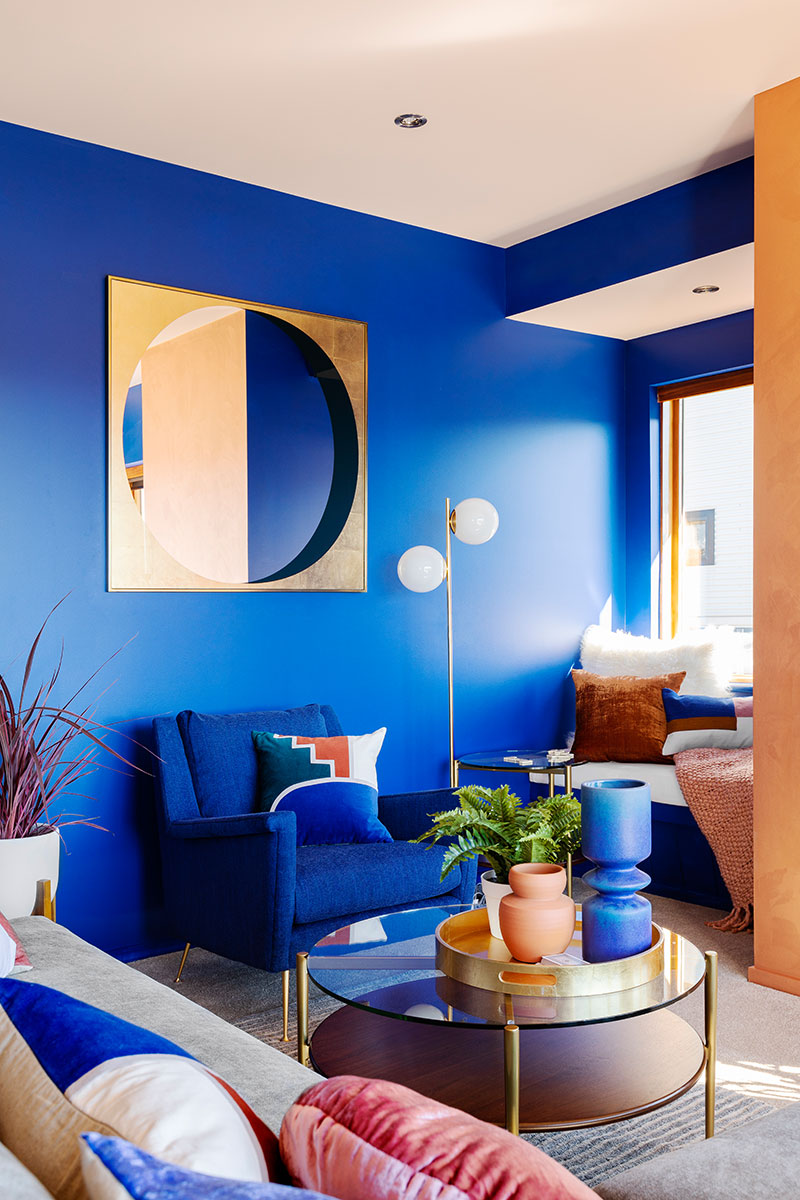 用色大胆的澳大利亚山区住宅-0