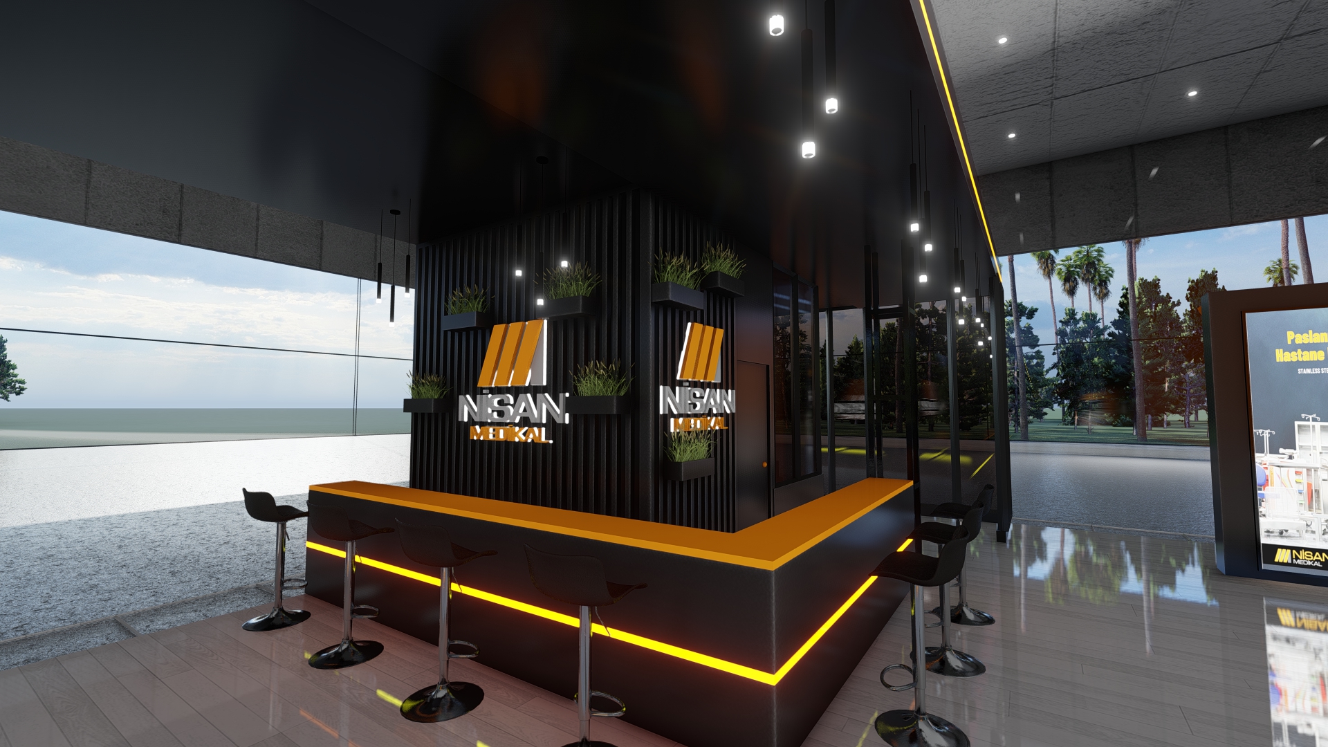 Nisan Medikal Booth Design-9