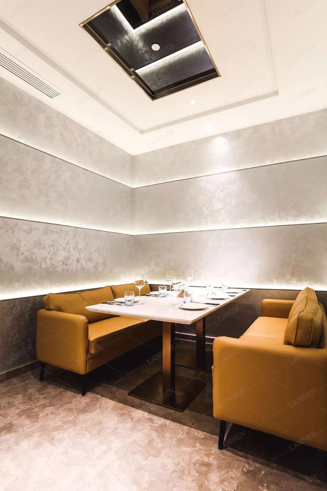灰鲸餐厅丨朗生板业-20