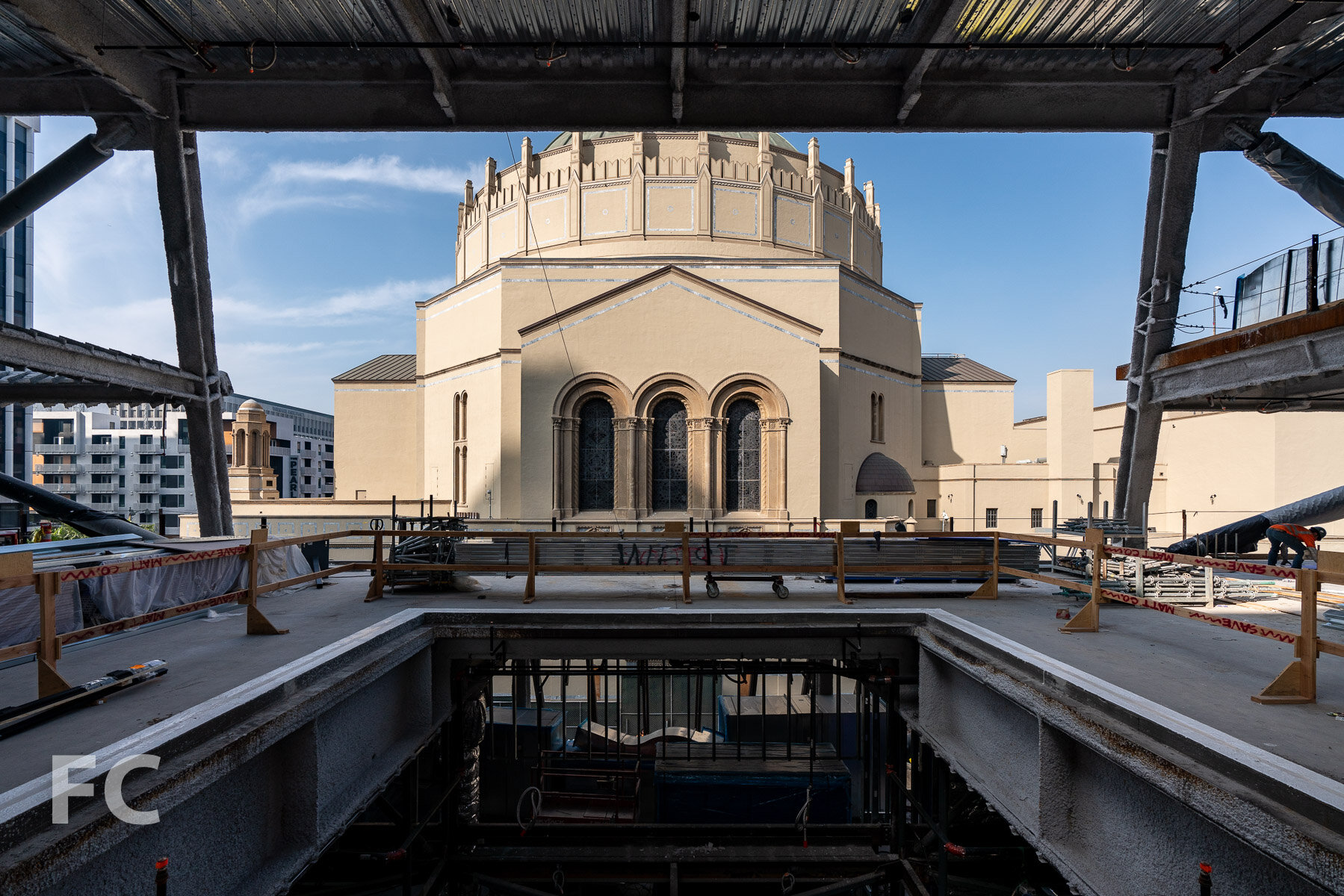 Construction Tour: Audrey Irmas Pavilion at Wilshire Boulevard Temple — FIELD CONDITION-22