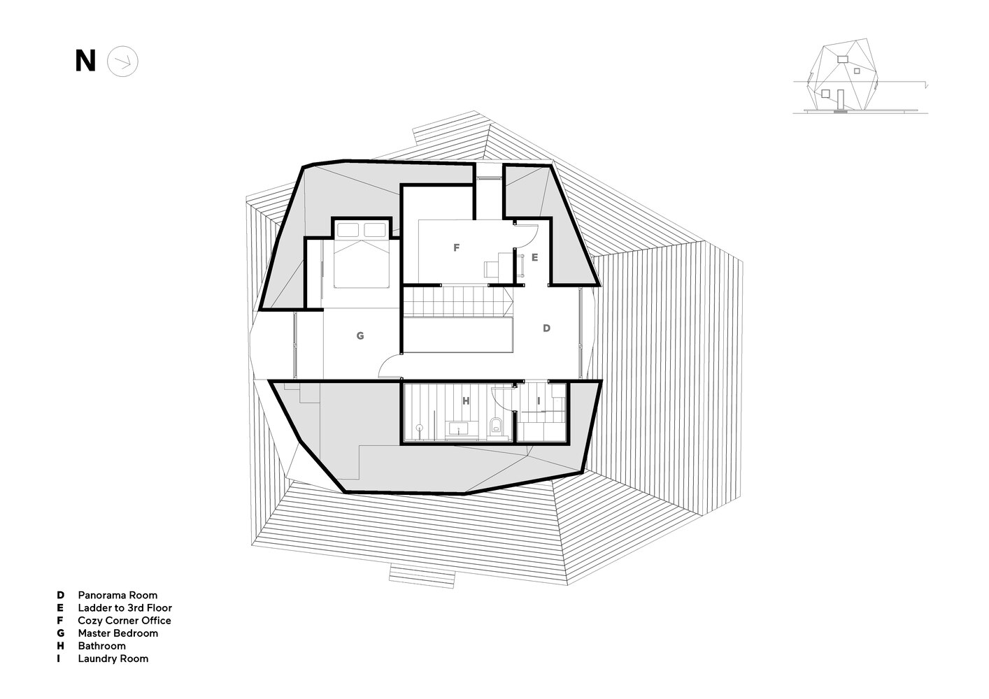 芬兰“陨石”住宅丨芬兰拉赫蒂丨Ateljé Sotamaa-54