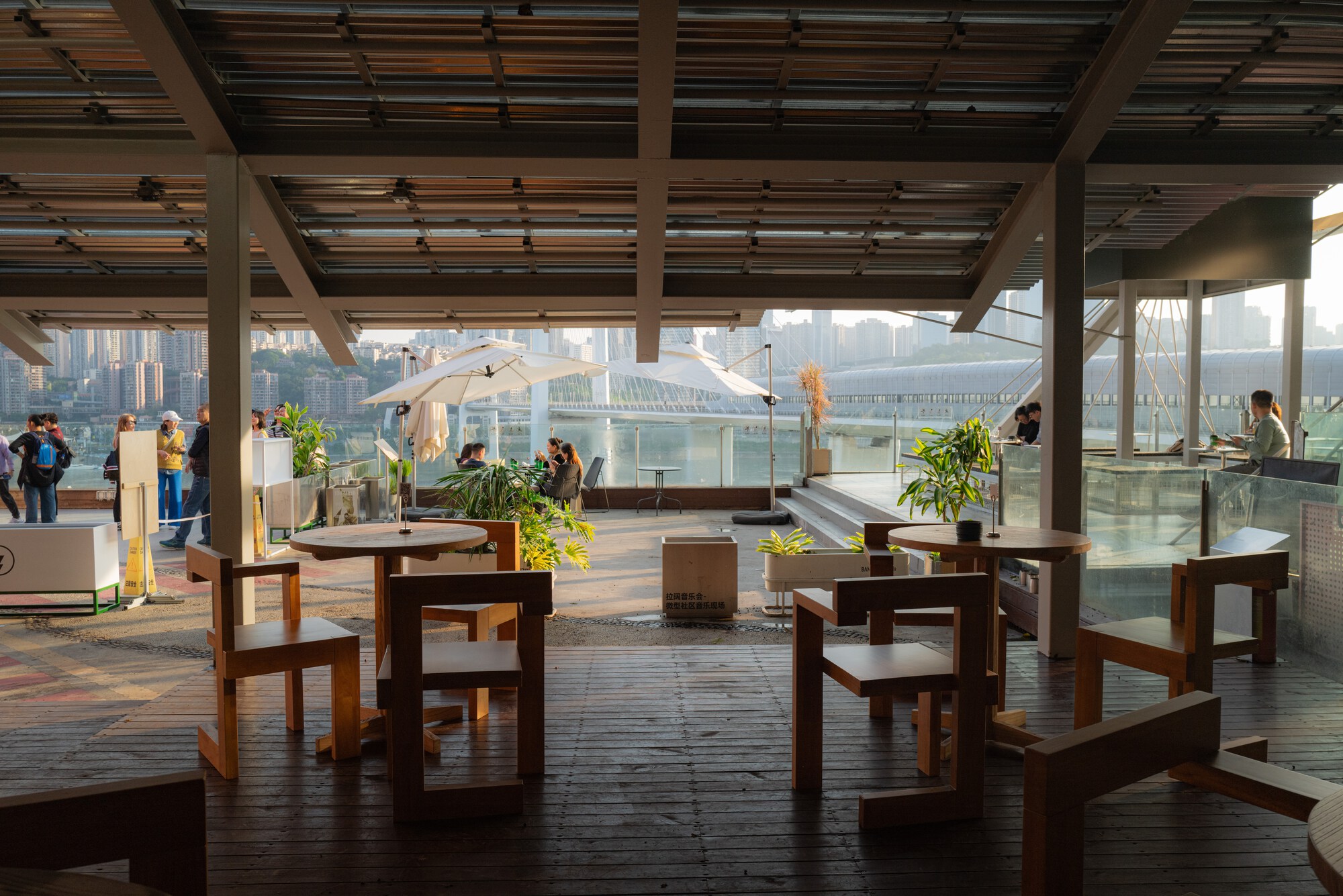 Mountain Alley Rooftop Teahouse Pavilions / RY+P architects-20