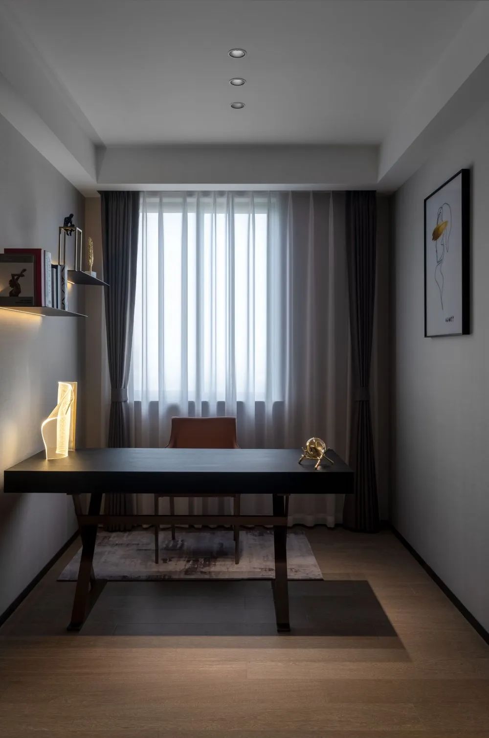 观诺新作 | 心海金源 | 简约优雅的室内设计艺术-27