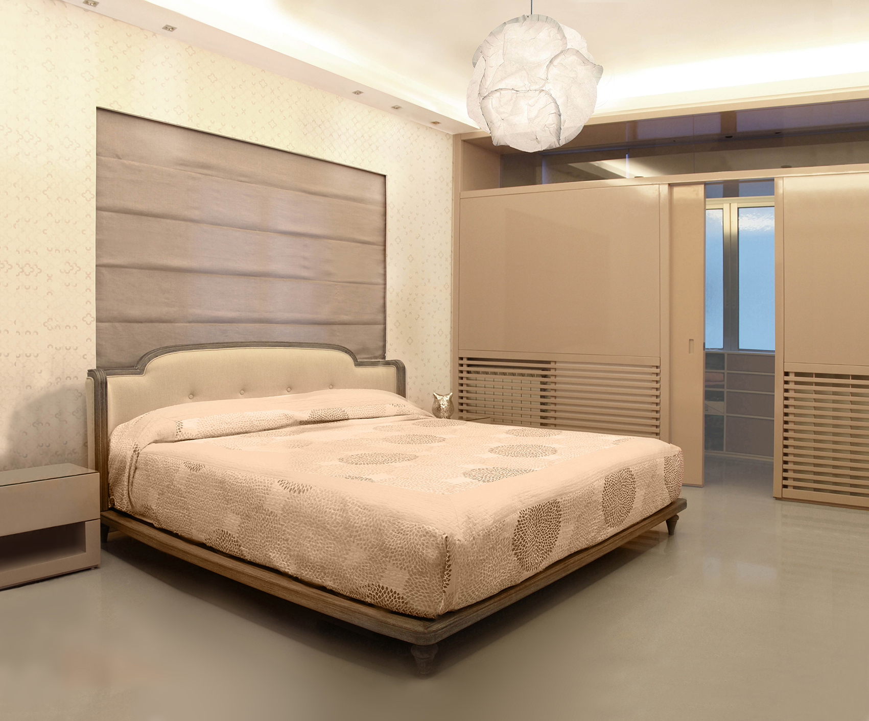 阳光地中海,温暖现代的乔尼耶公寓设计-13