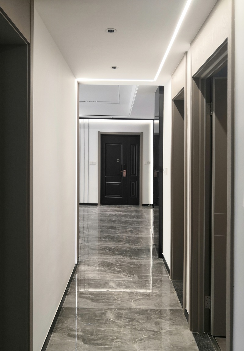 北尚御景 140 户型现代无主灯设计-9