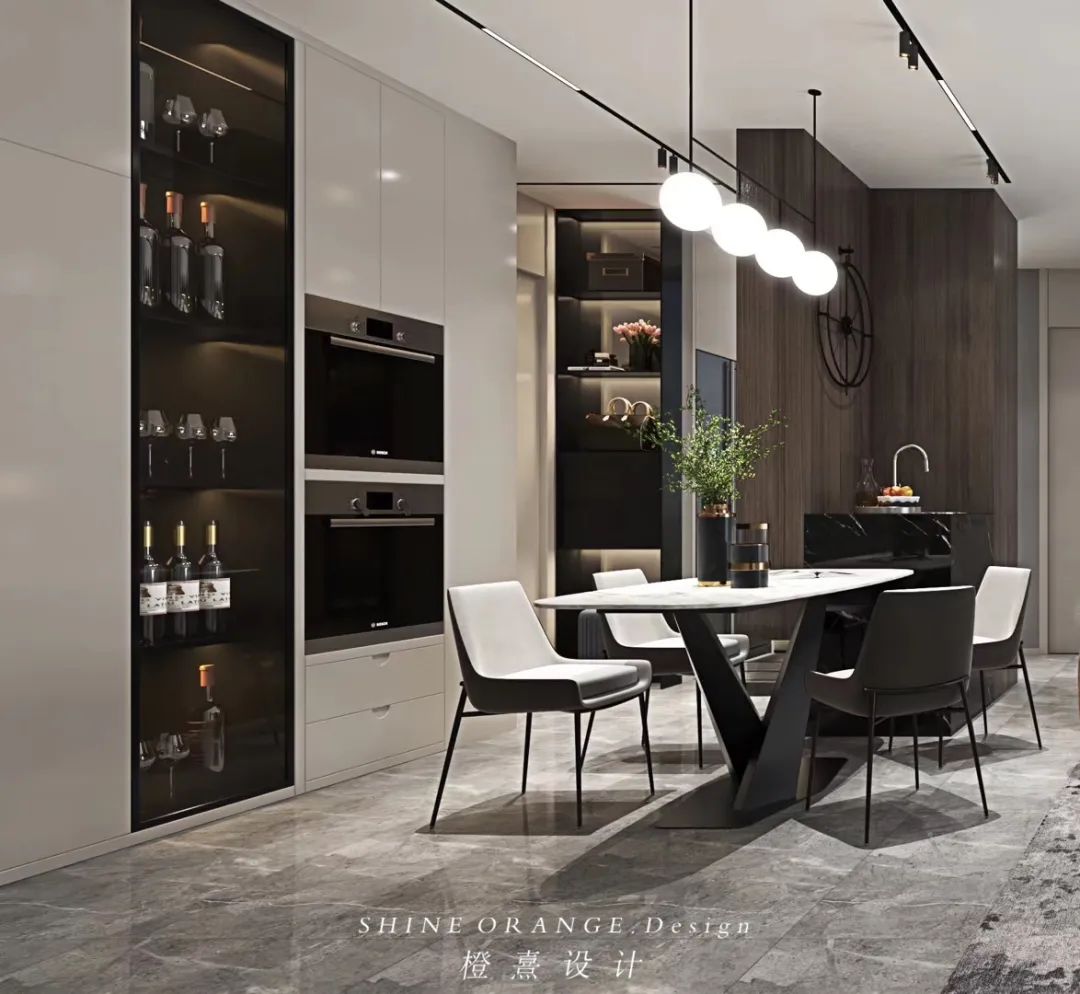 橙熹设计-- 武汉 100m²新家,疫情期间的温暖礼物-33