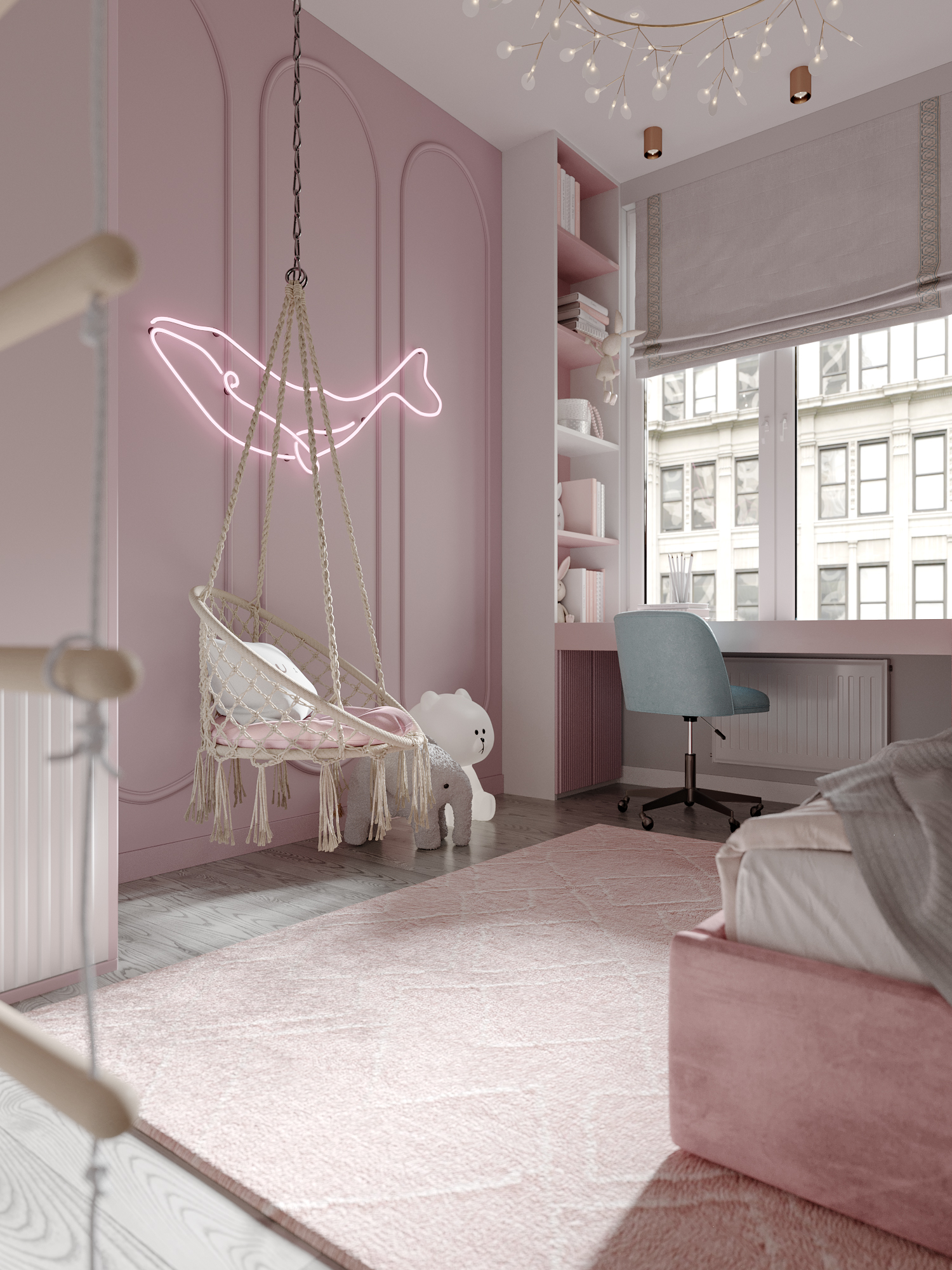 Children room for girl-2