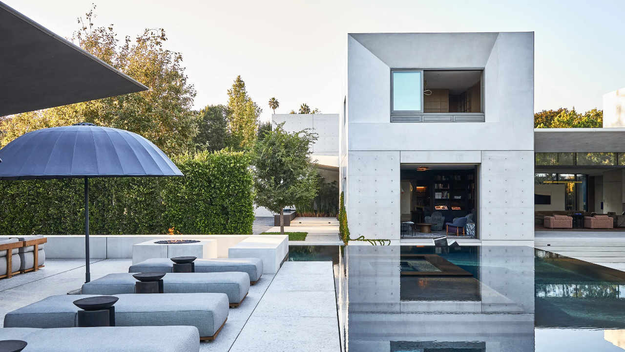 混凝土别墅设计丨美国洛杉矶丨asastudio,Kelly Wearstler-75