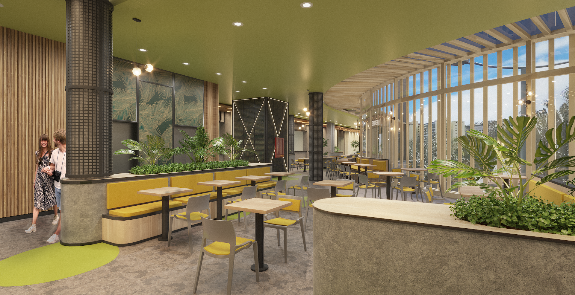 Plazoleta de comidas City U-5