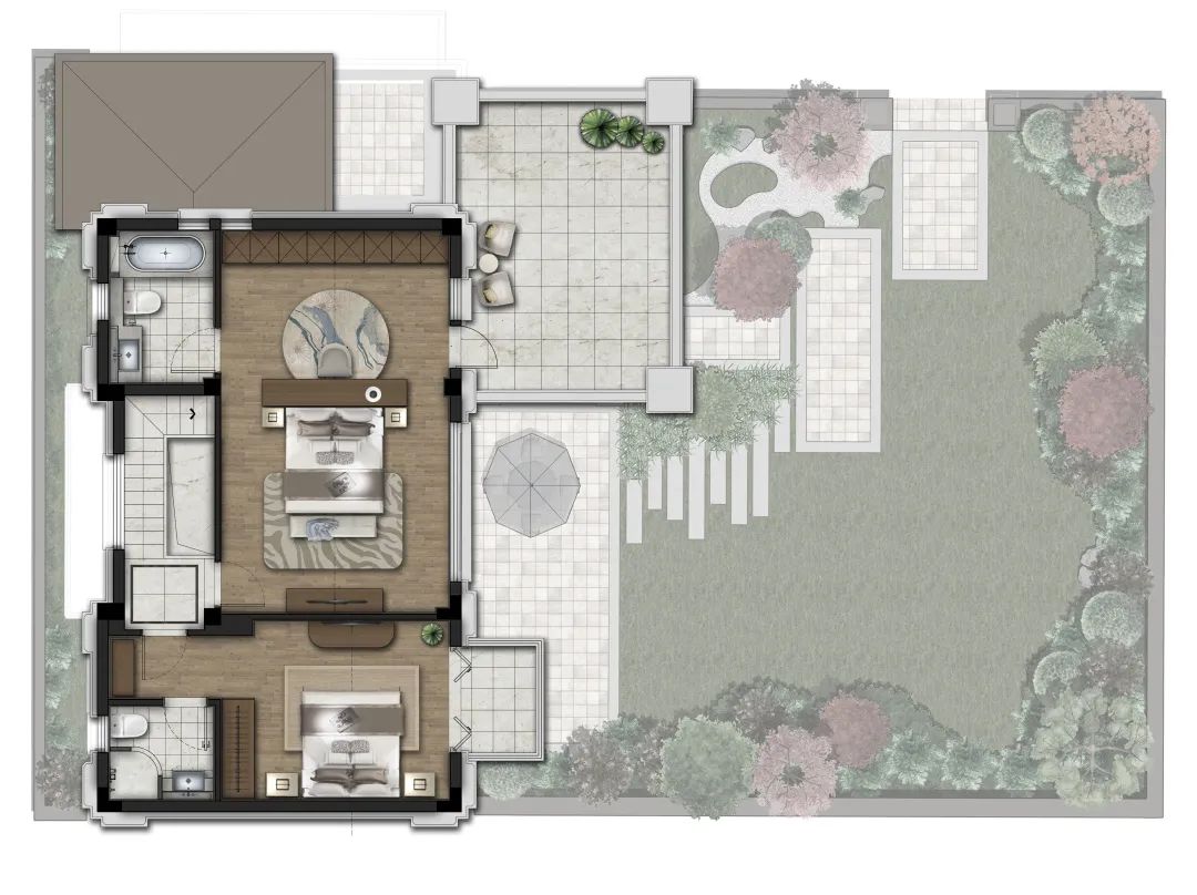 莲设计｜以山水之名，打造诗意灵动空间-15