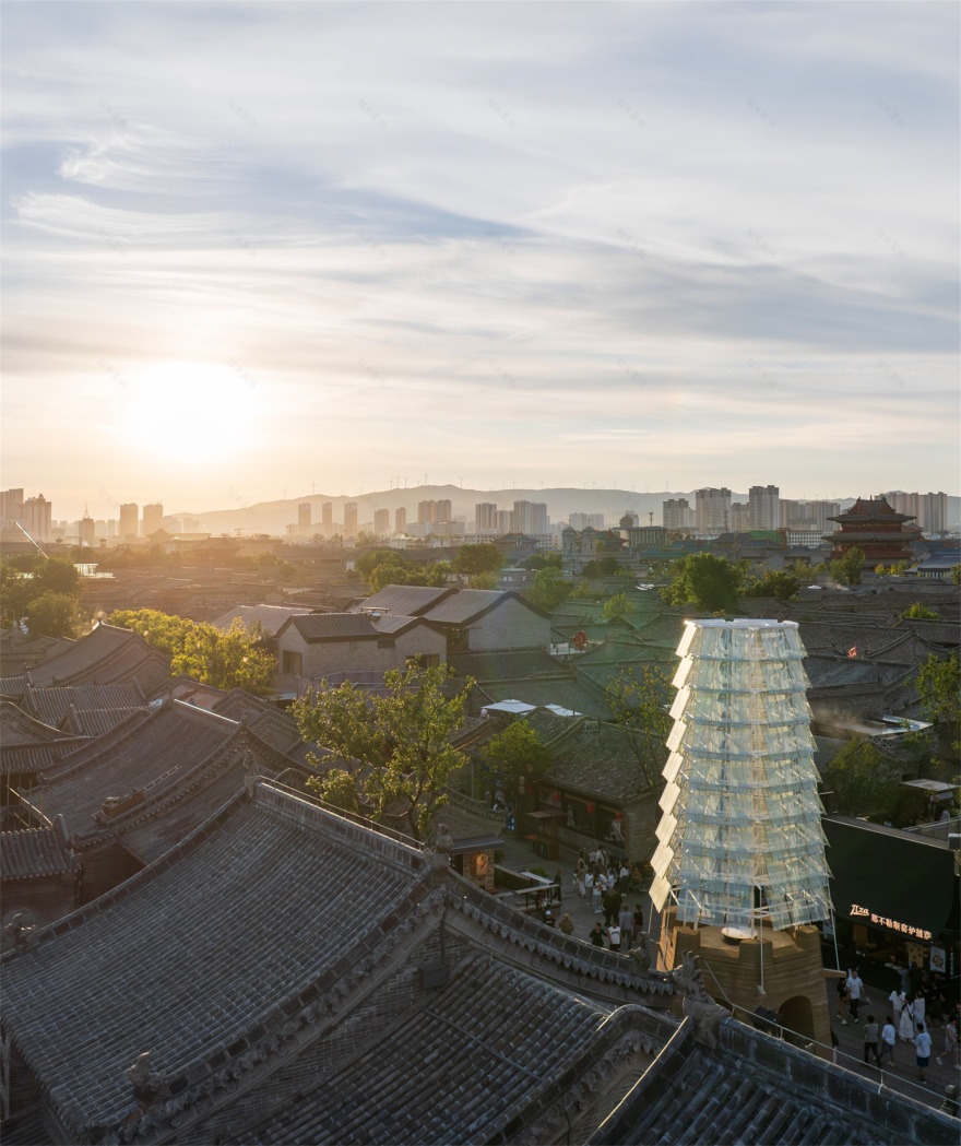 大同古城东南邑丝路塔丨中国大同丨象界设计机构-13