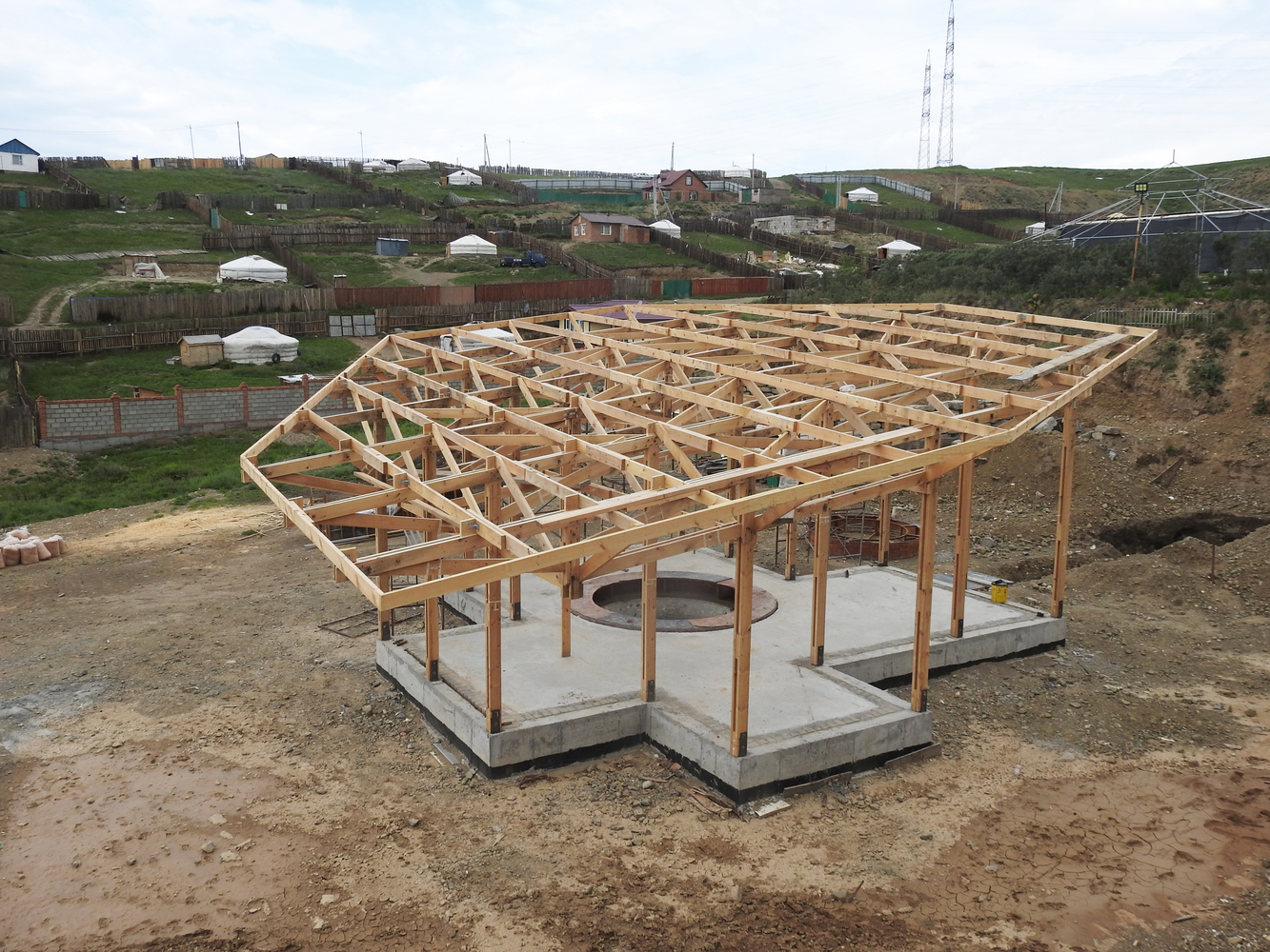 Ger Innovation Hub乡村建筑丨蒙古-21