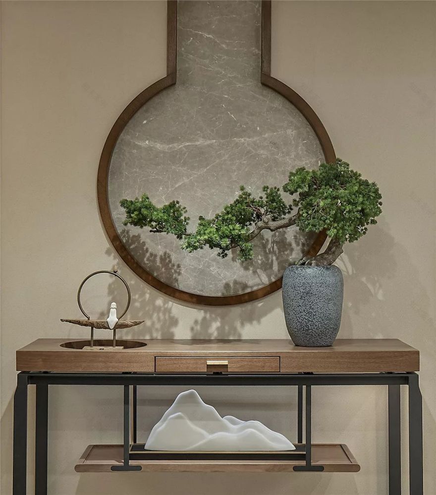 《远山黛》新中式风格家居设计,演绎传统与现代的完美碰撞-0